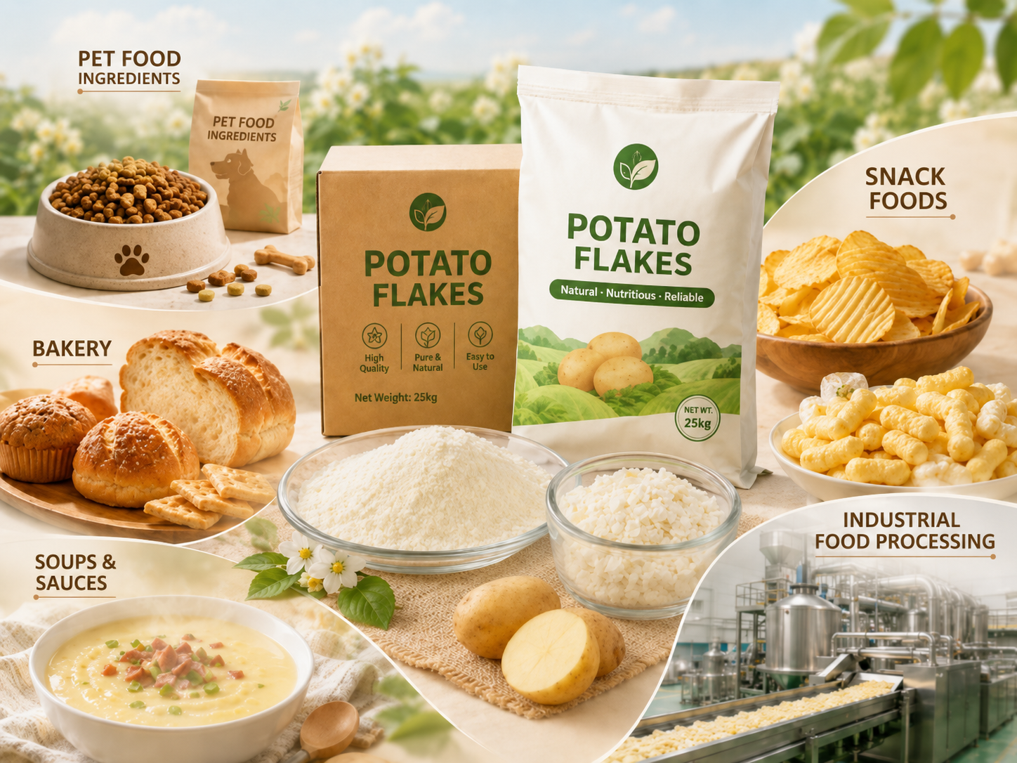 Potato ingredient products